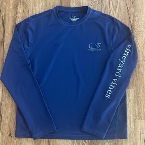 Vineyard Vines Royal Navy Long Sleeve Rashguard